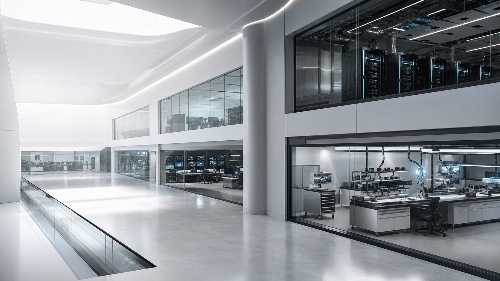 Singularity Labs service rooms